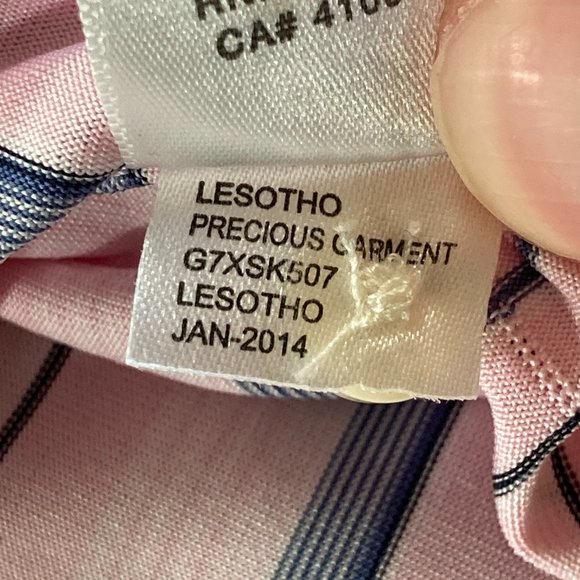 Greg Norman Polo Shirt Mens Adult Large Pink Shark Golfer Golf Rugby - Picture 9 of 12